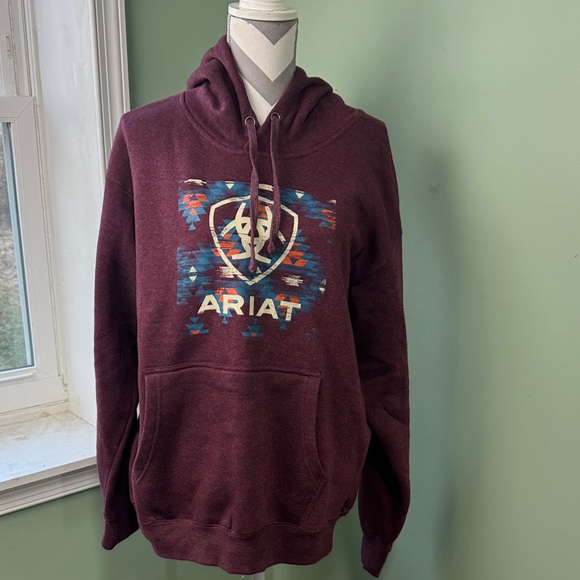 Ariat Other - NWOT Ariat Maroon Hoodie medium
